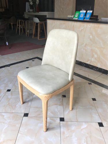 迪佳家具销售仿木纹钢椅北欧风餐椅网红小吃店餐椅早茶店餐椅
